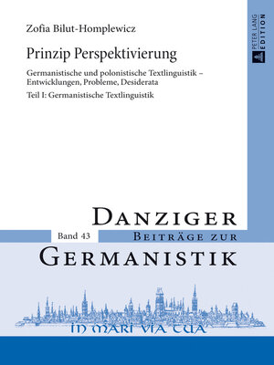 cover image of Prinzip Perspektivierung